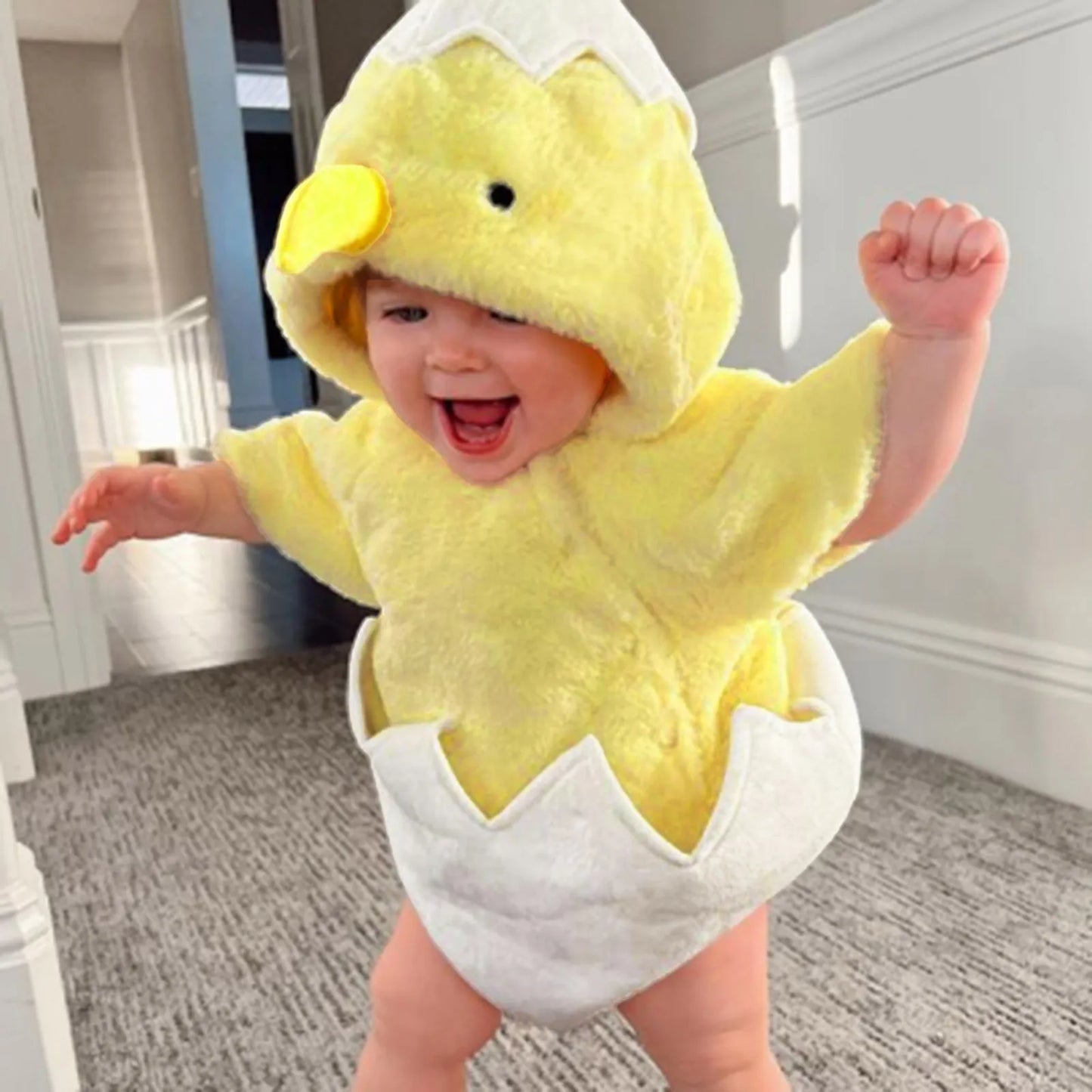 Fluffy Chick Costume for Babies