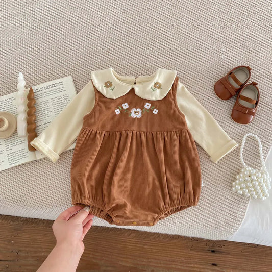 Miranda Baby Set with Braces & Shirt
