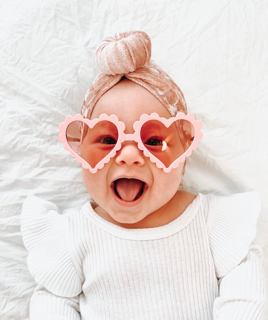 Heart Sunglasses for Children – UV400 Protection