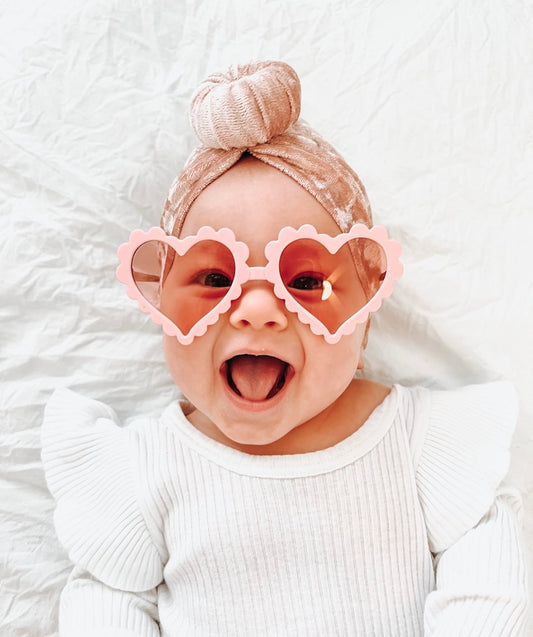 Heart Sunglasses for Children – UV400 Protection