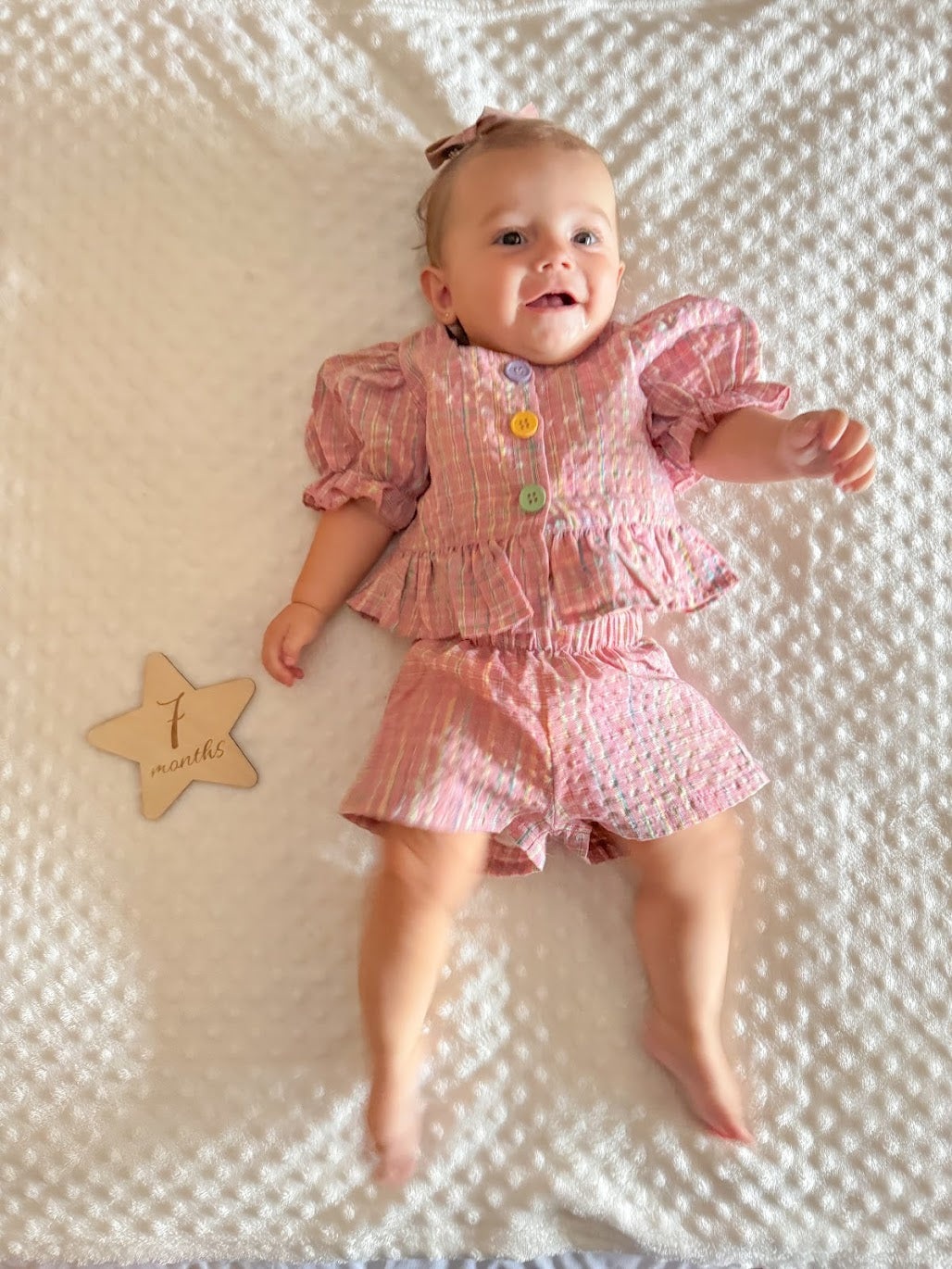 Colourful Shorts & Blouse Set