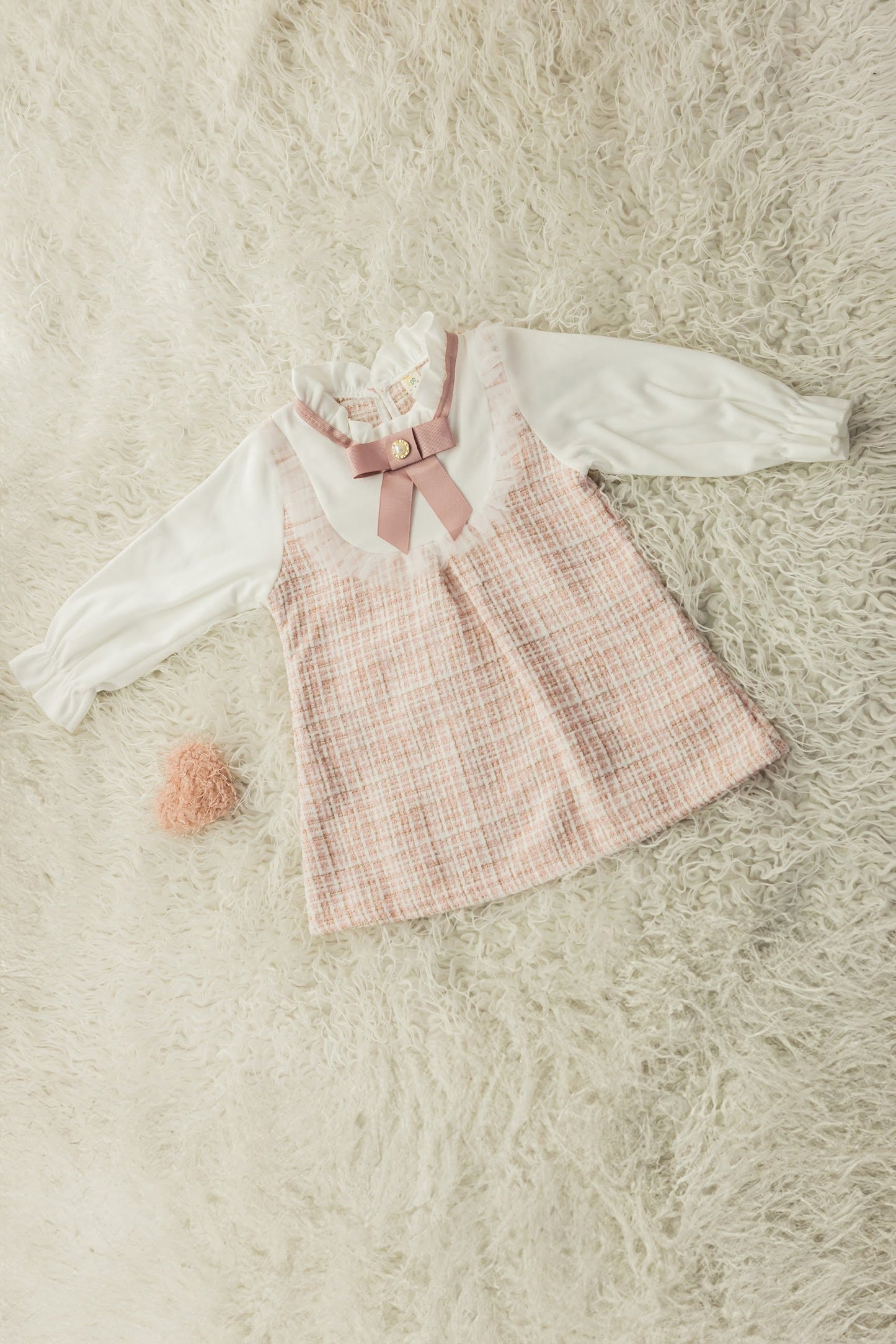 Helena Dress with Check Pattern – Classic & Charming