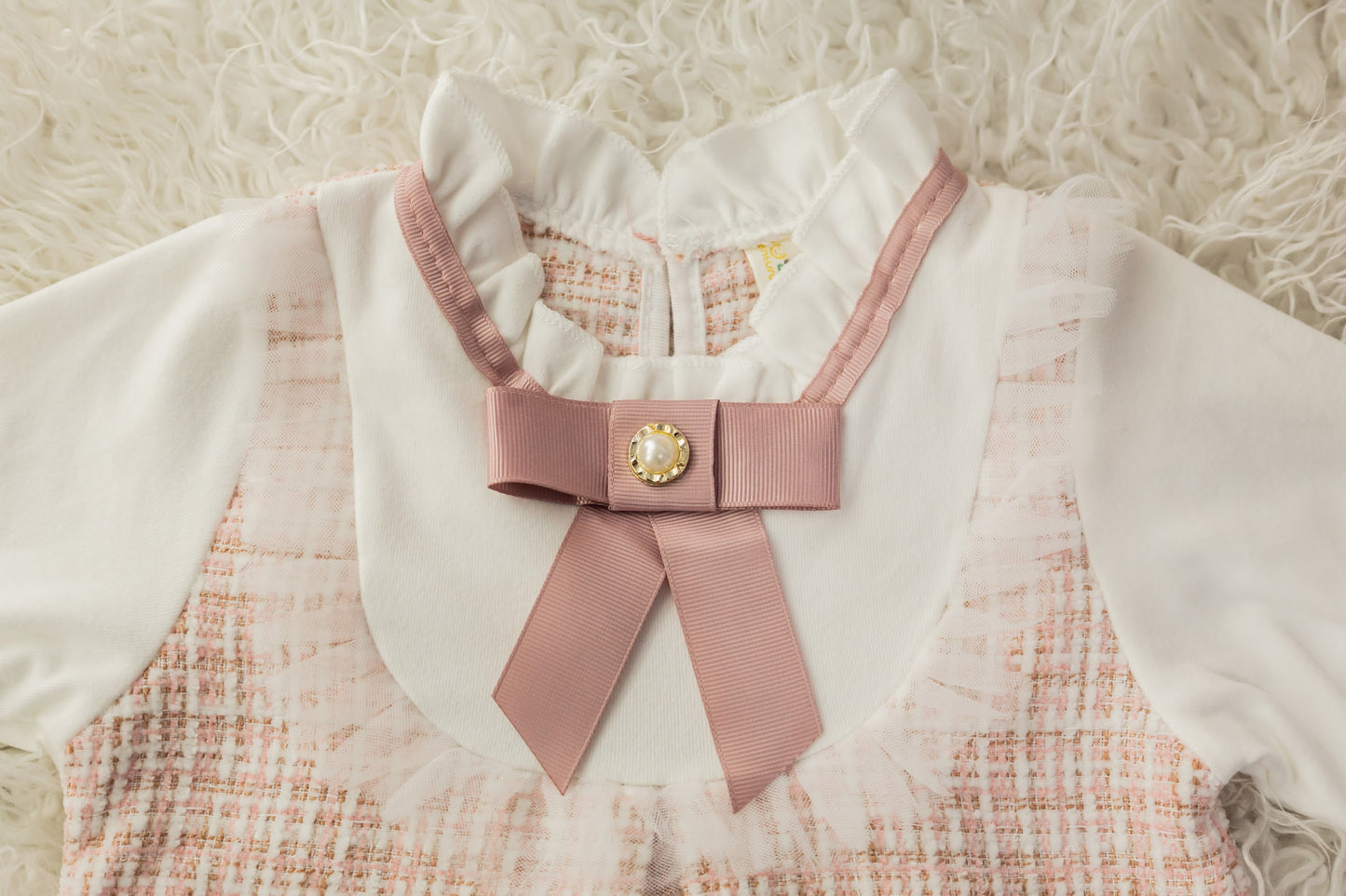 Helena Dress with Check Pattern – Classic & Charming