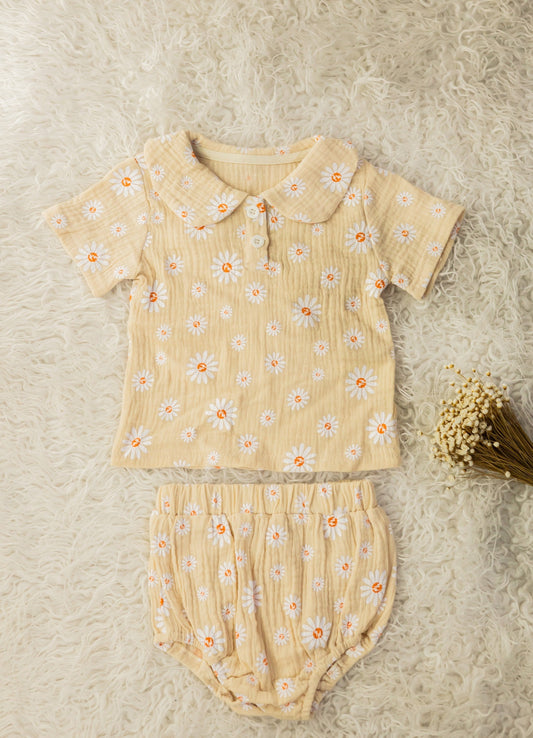 Millie Linen Baby Outfit