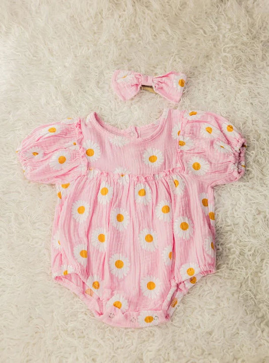 Daisy Bloom Baby Romper