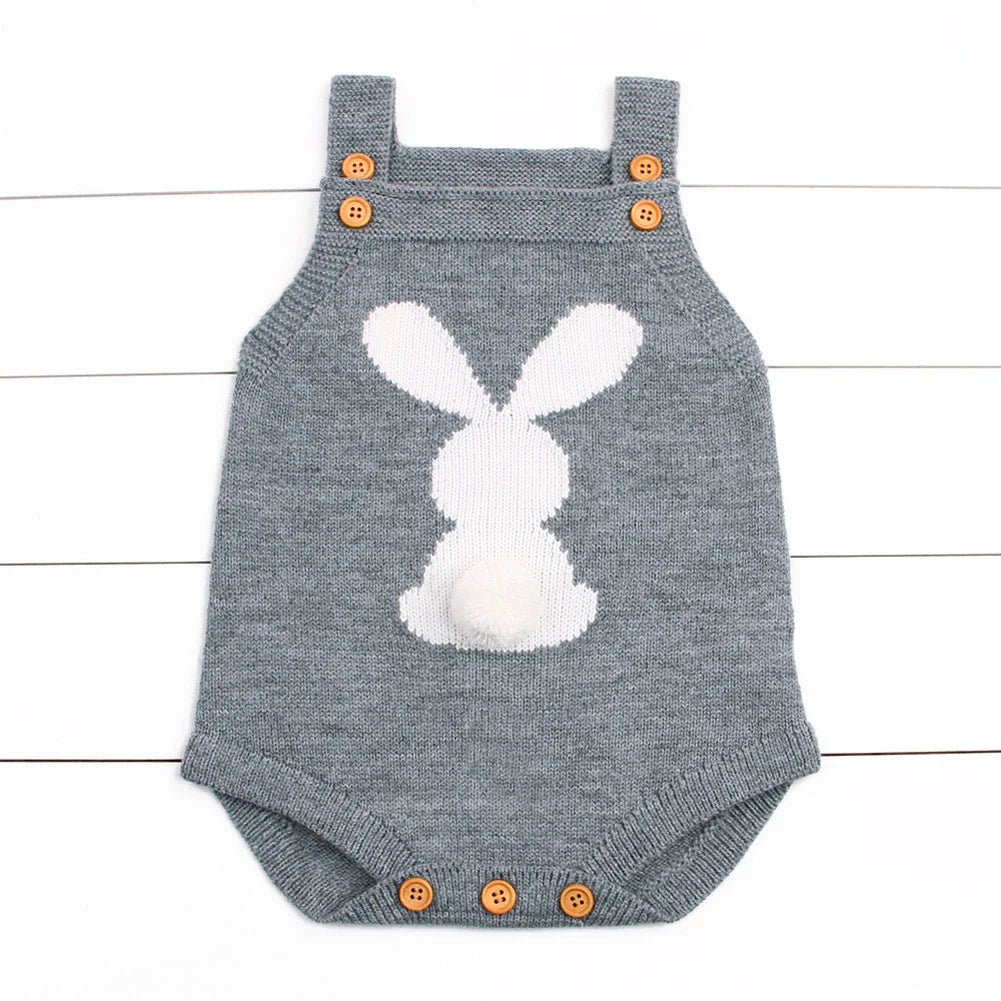 Bunny Knitted Romper