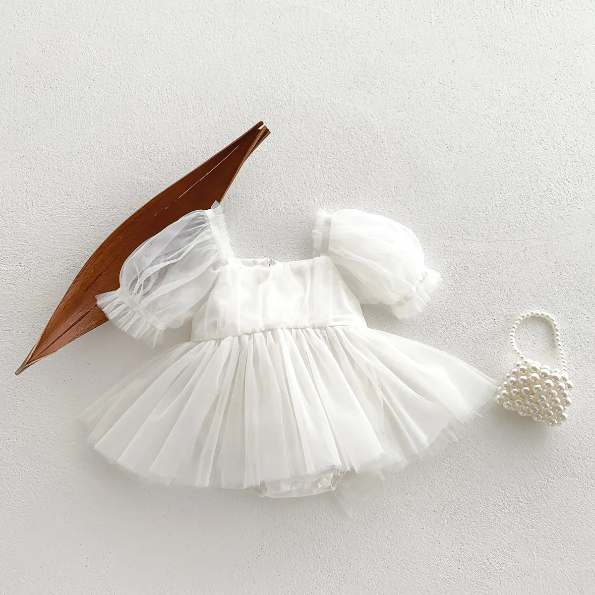 Malu Baby Romper – White