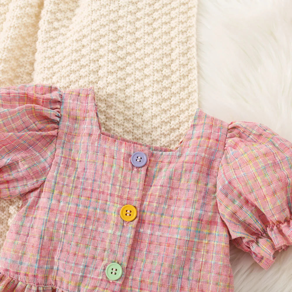 Colourful Shorts & Blouse Set