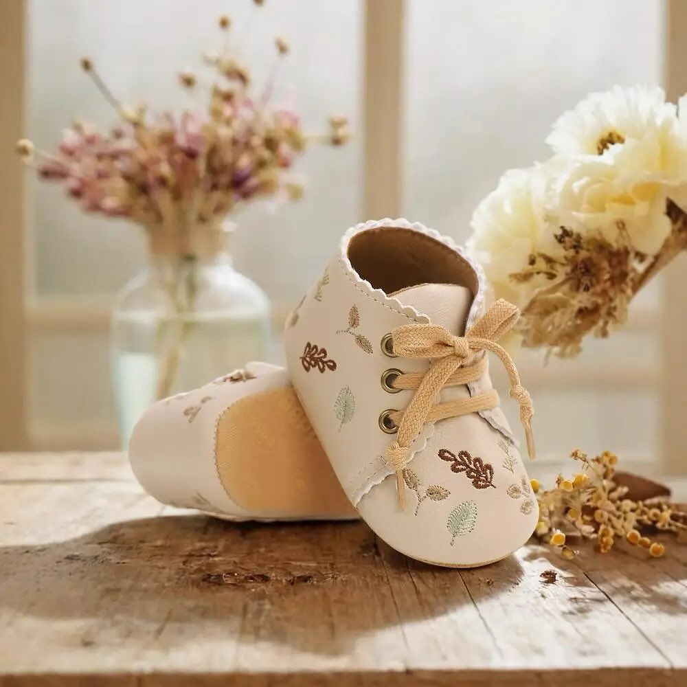 Embroidered Baby Boots