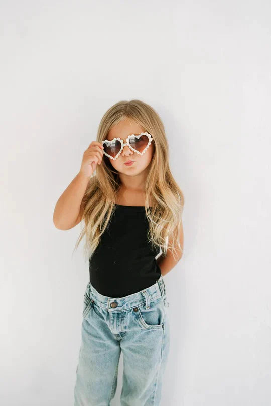 Heart Sunglasses for Children – UV400 Protection