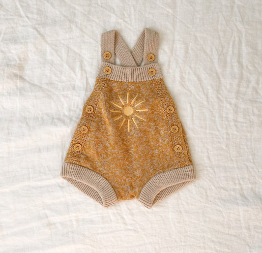 Little Sunshine Knit Romper