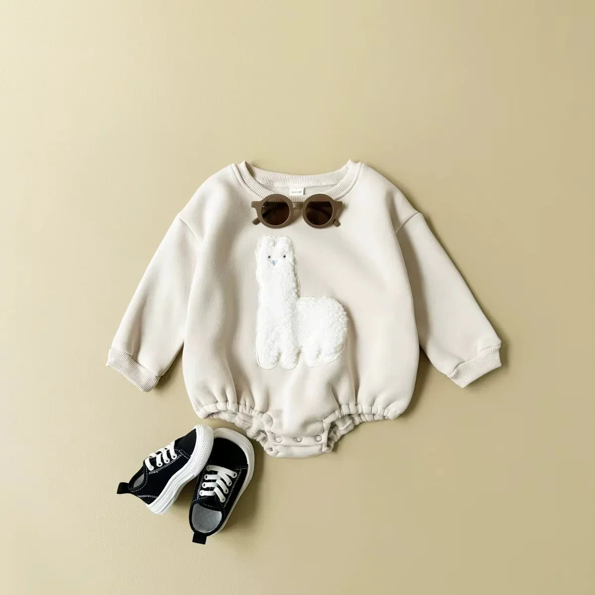 Llama Love – Cosy Sweat Romper