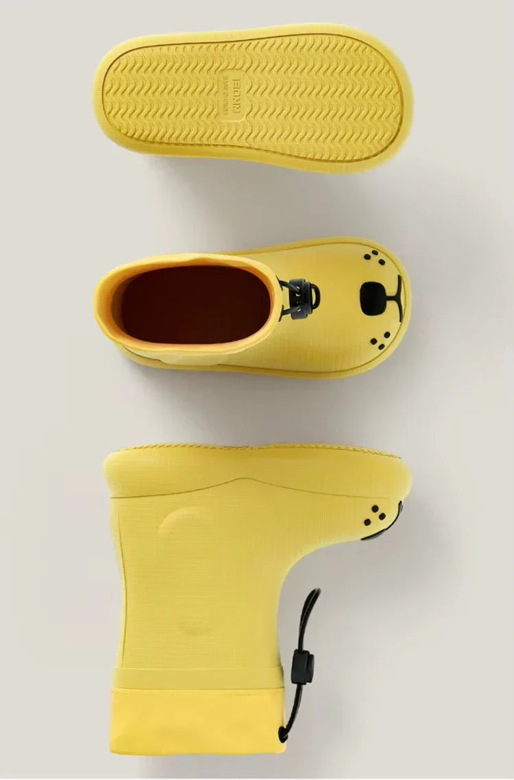 Wellies with Dog Print