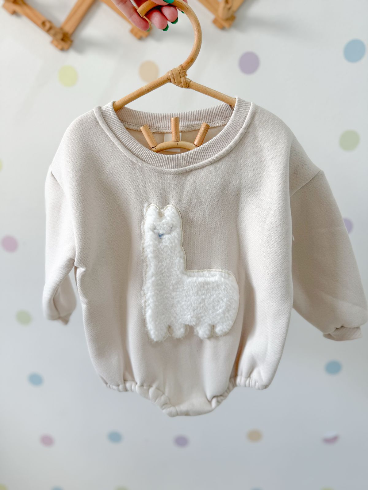 Llama Love – Cosy Sweat Romper