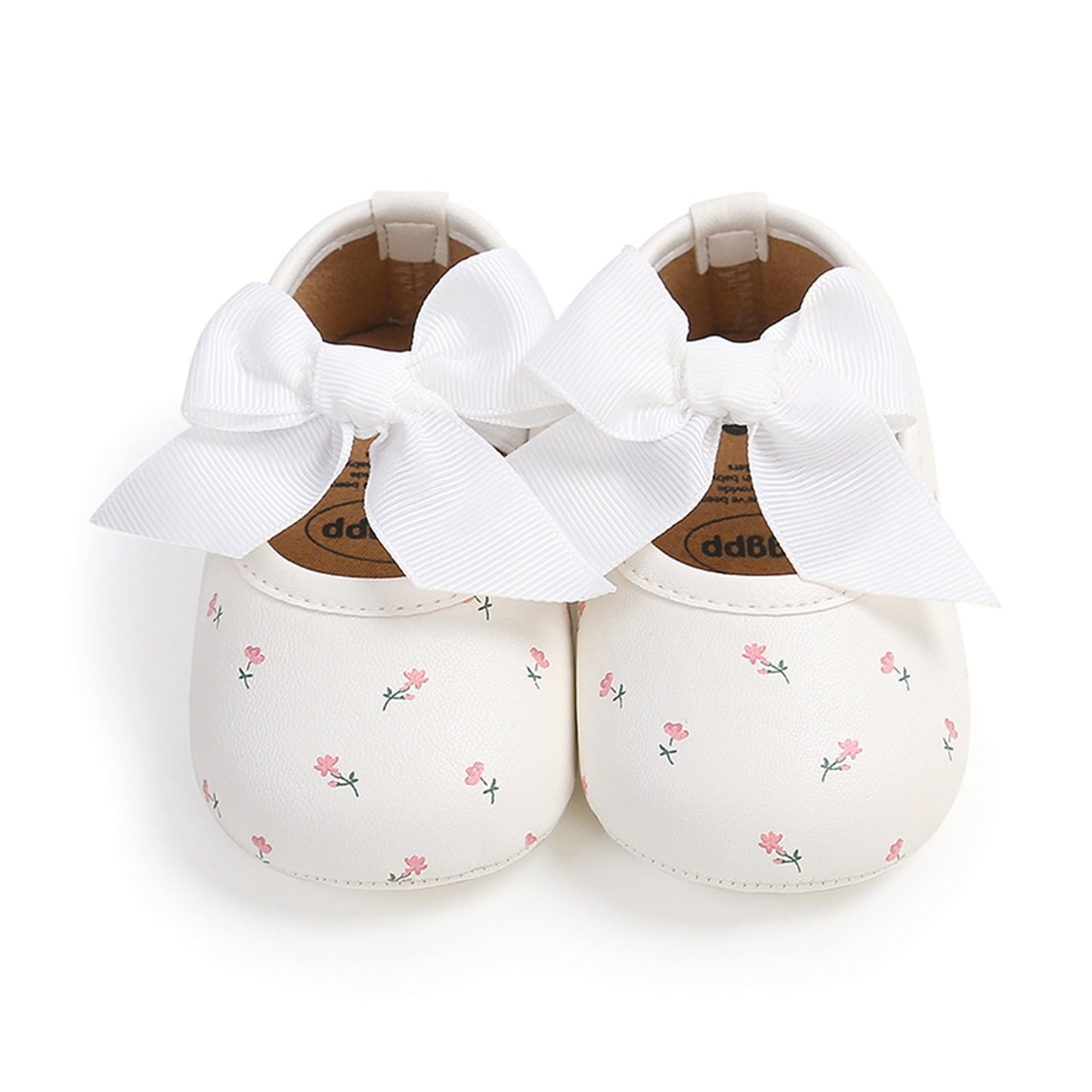 Floral Baby Shoes with Satin Bow 🌸👶✨