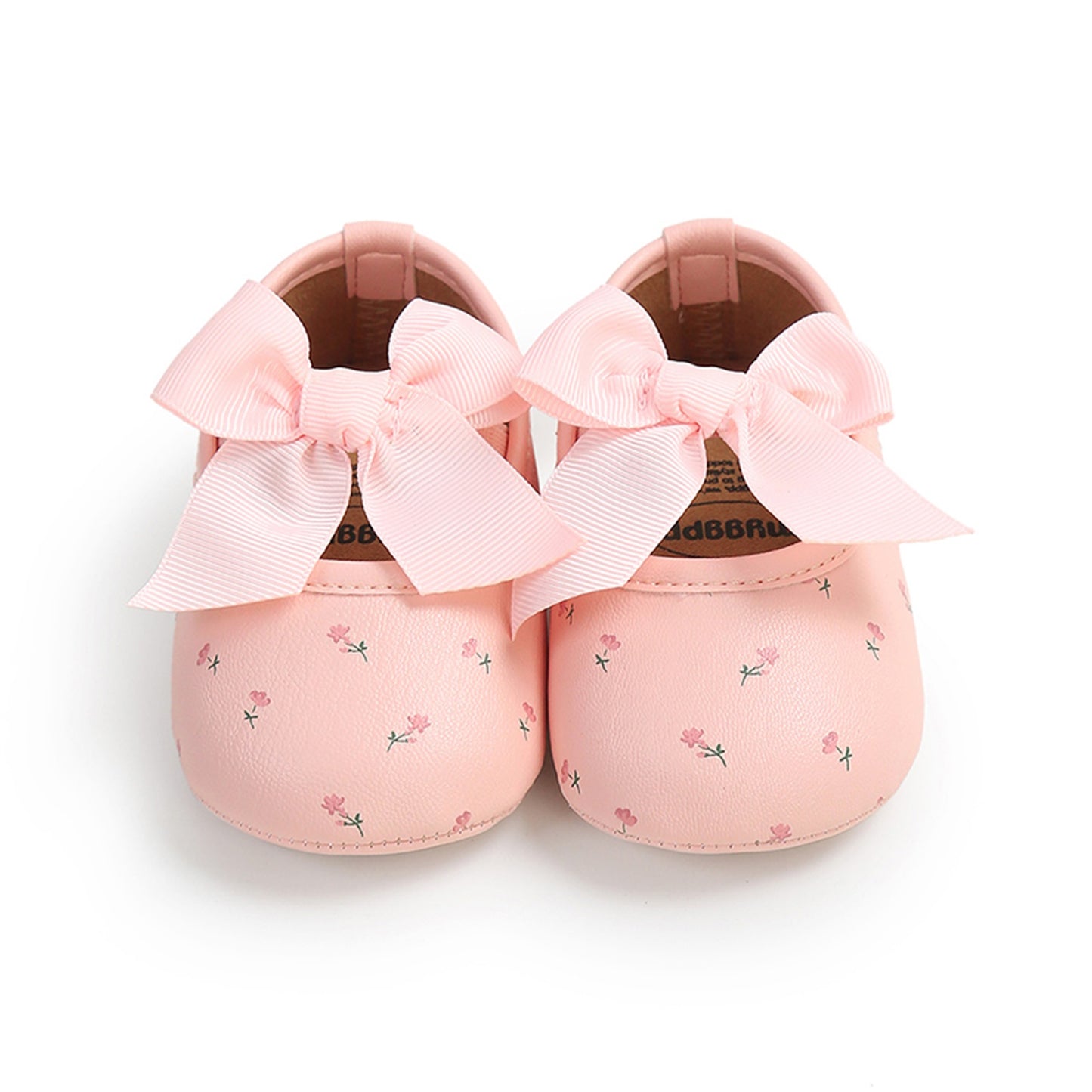 Floral Baby Shoes with Satin Bow 🌸👶✨