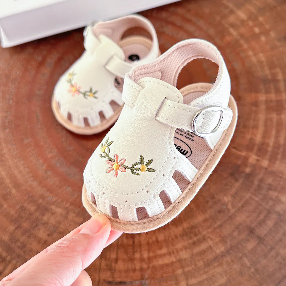 Embroidered Baby Sandals