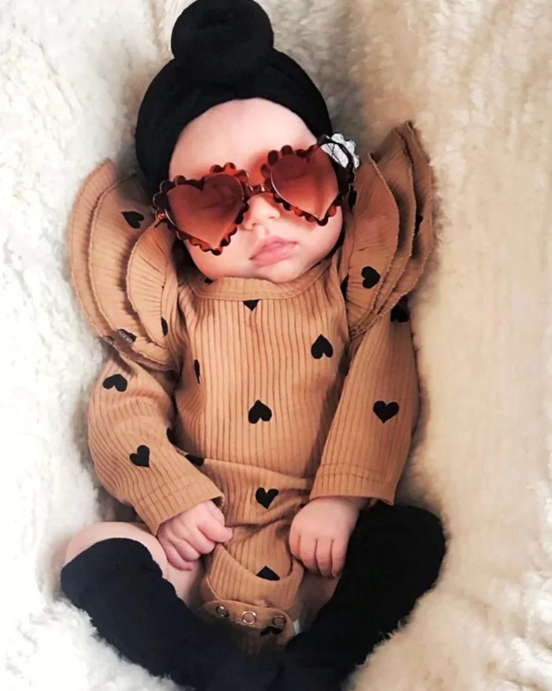 Heart Sunglasses for Children – UV400 Protection